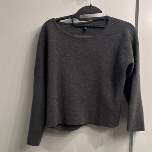 Eileen Fisher cropped wool sweater